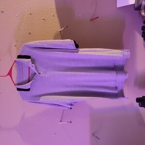 Men's XXL gray and black colored polo short sleeve shirt